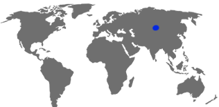 Tomsk on Map